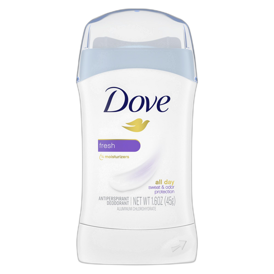 Dove Invisible Solid Deodorant, Fresh - 1.6 Oz