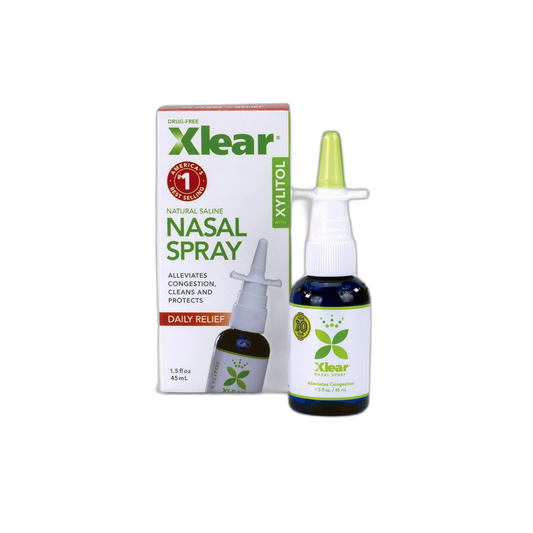 Xlear Natural Nasal Spray with Xylitol, 1.5 fl oz (Pack of 1)