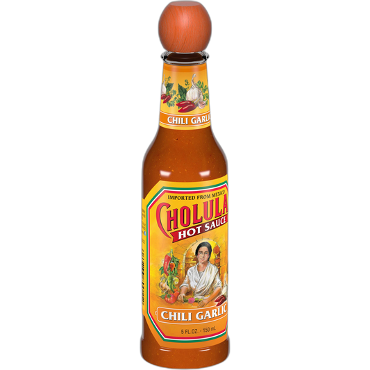 Cholula Chili Garlic Hot Sauce, 5 fl oz