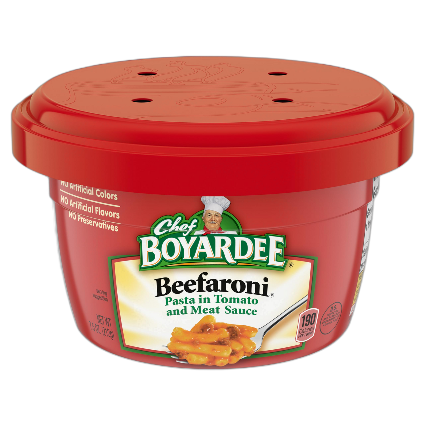 Chef Boyardee Beefaroni Pasta in Tomato and Meat Sauce, 7.5 Oz