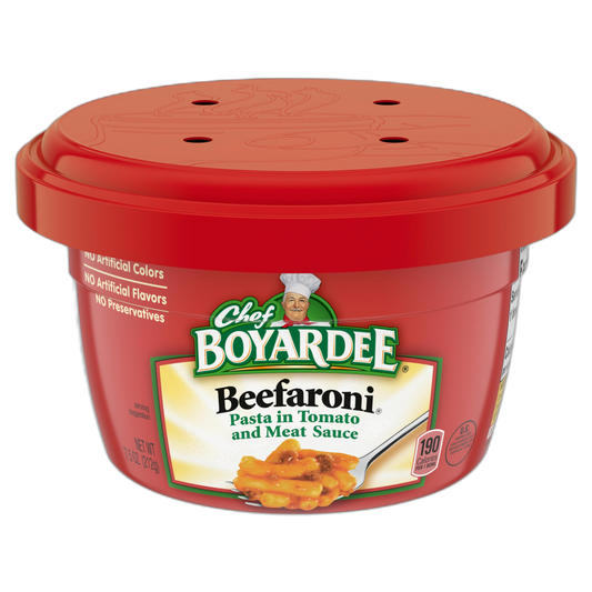 Chef Boyardee Beefaroni Pasta in Tomato and Meat Sauce, 7.5 Oz