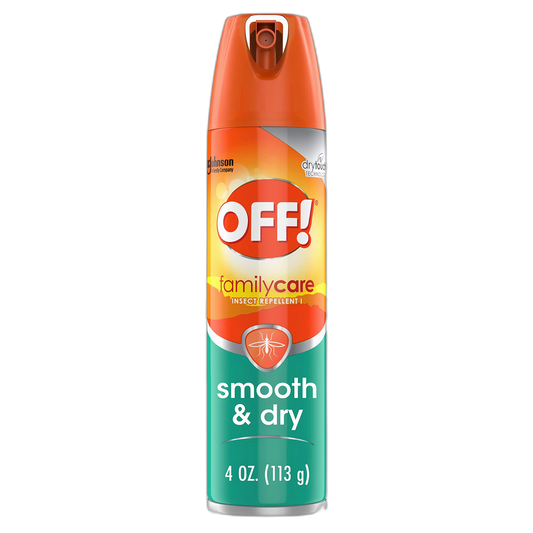 OFF Familycare Smooth and Dry Insect Repellent, 4 Ounce