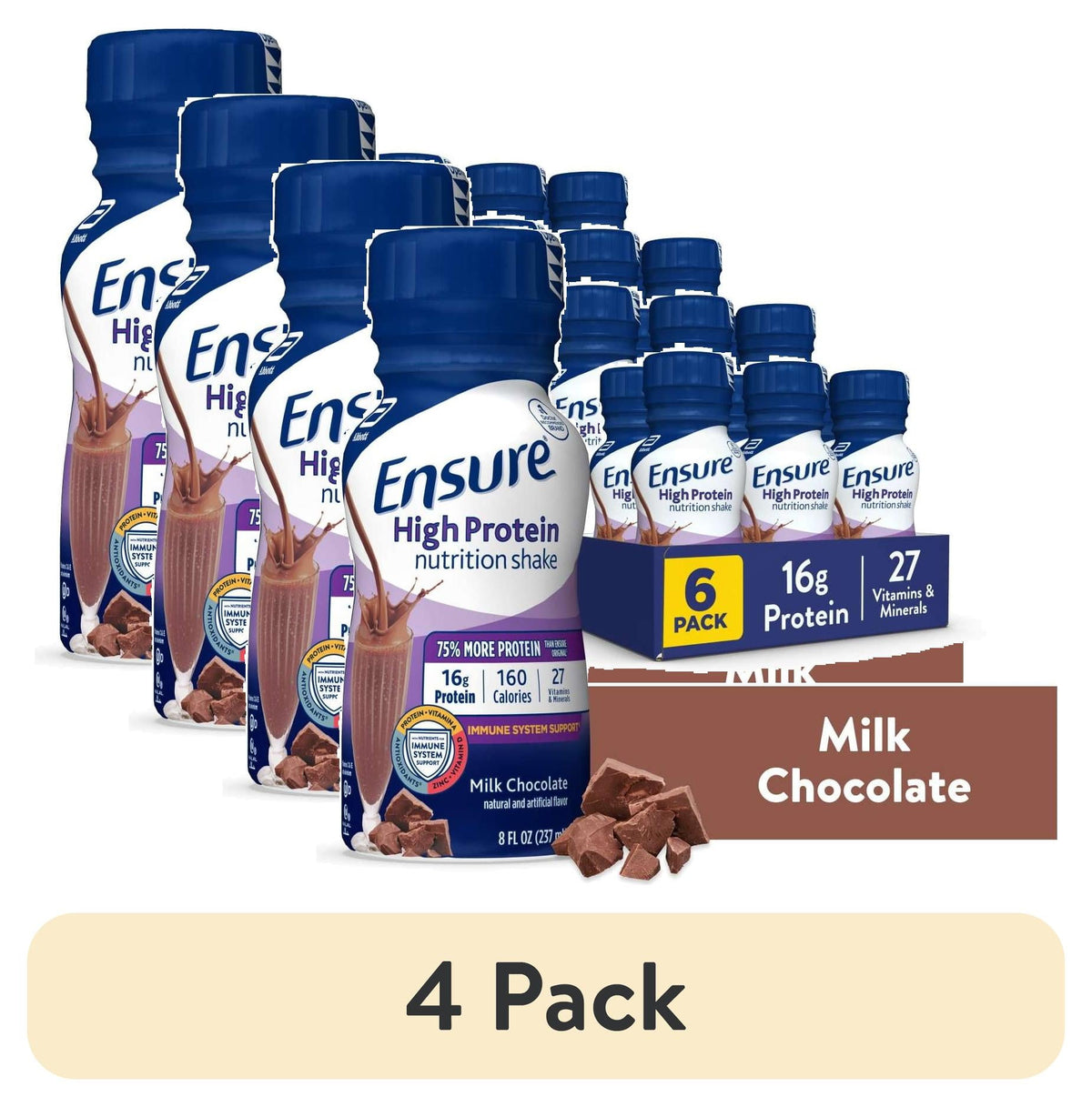 Ensure Rtu 8 oz Chocolate 6pks 4/cs product image 1