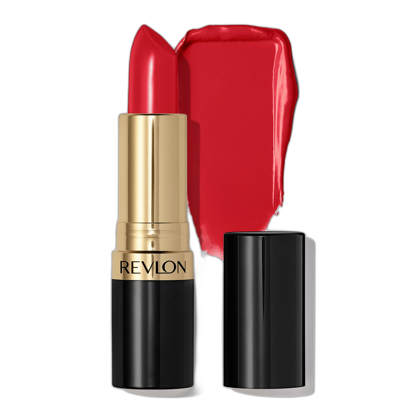 Revlon Super Lustrous Lipstick, Creamy Formula For Soft, Fuller-Looking Lips, Moisturized Feel, 740 Certainly Red, 0.15 oz