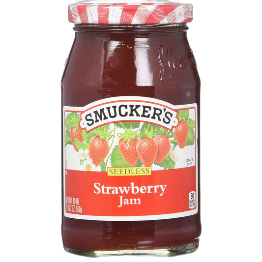 Smucker's Seedless Strawberry Jam, 18-Ounce (Pack of 6)
