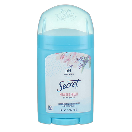 Secret Sld Ws Pwdr Frsh Size 1.7z Secret Powder Fresh Solid Antiperspirant Deodorant 1.7z