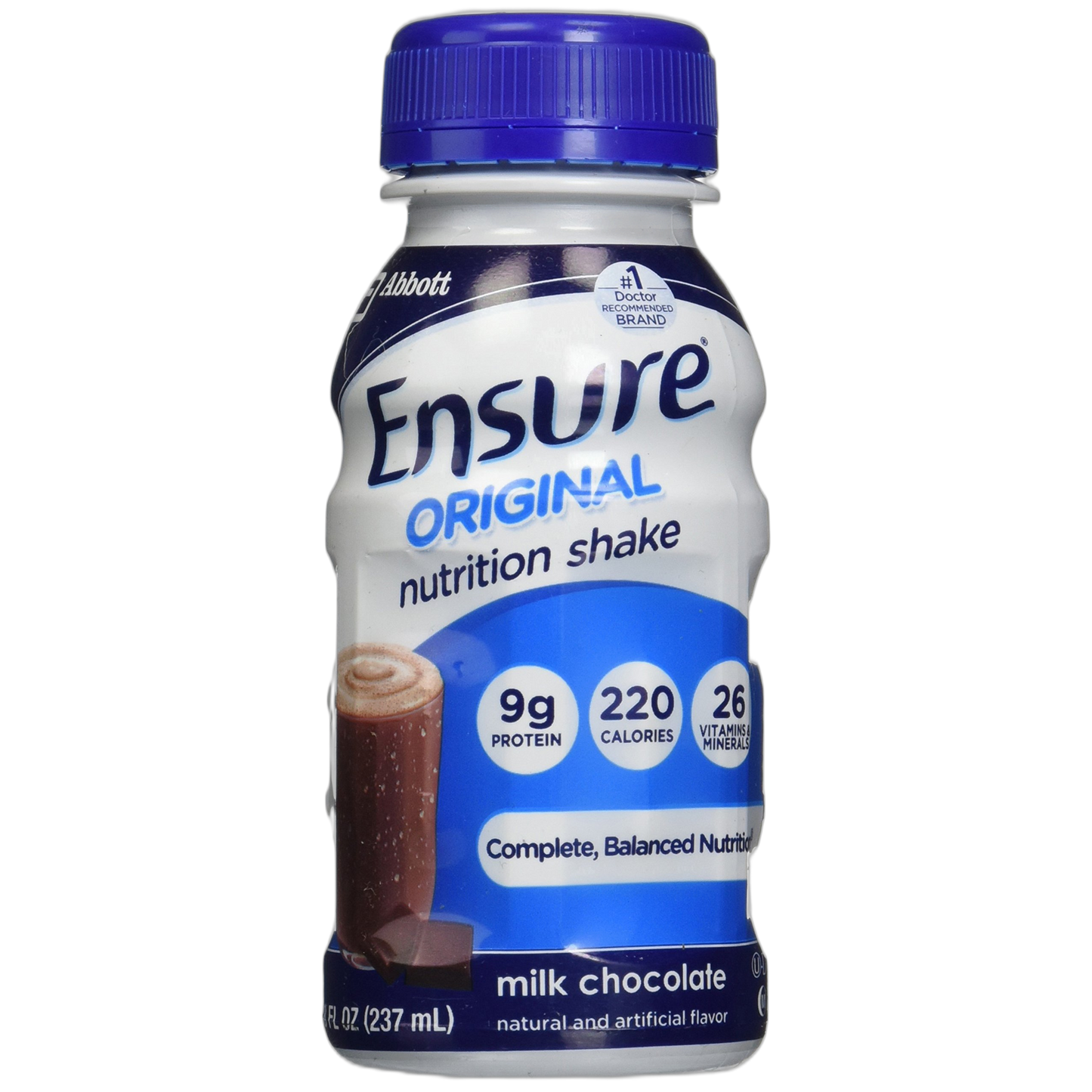 Ensure Complete Balanced Nutrition Creamy Milk Chocolate Shake 6 pk - 8 oz (Pack of 4)