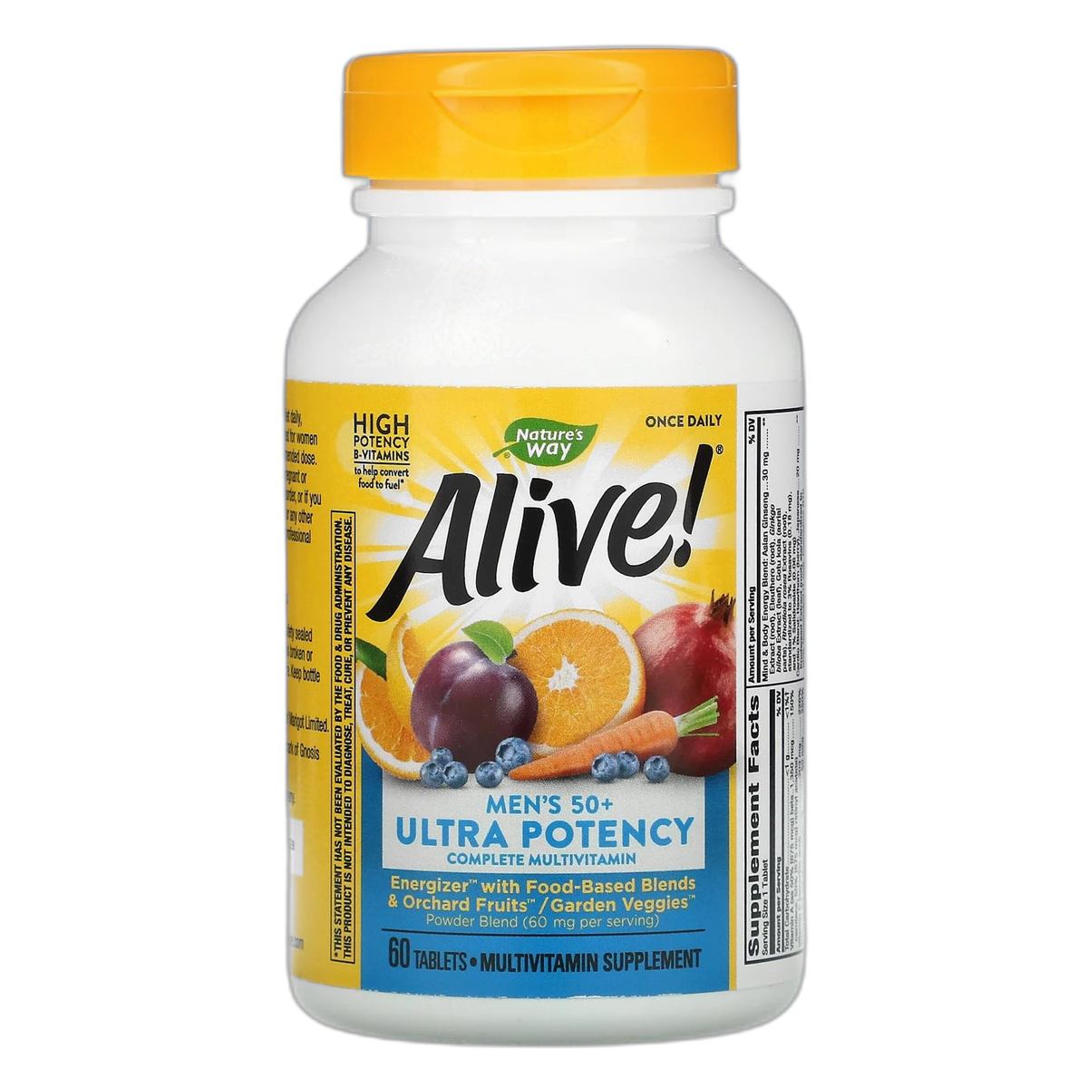Alive! Once Daily Men's 50+ Ultra - 60 Tablets by Nature's Way