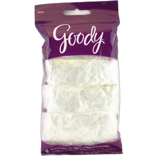 Goody Mosaic Vinyl Conditioning Cap, 4 Count