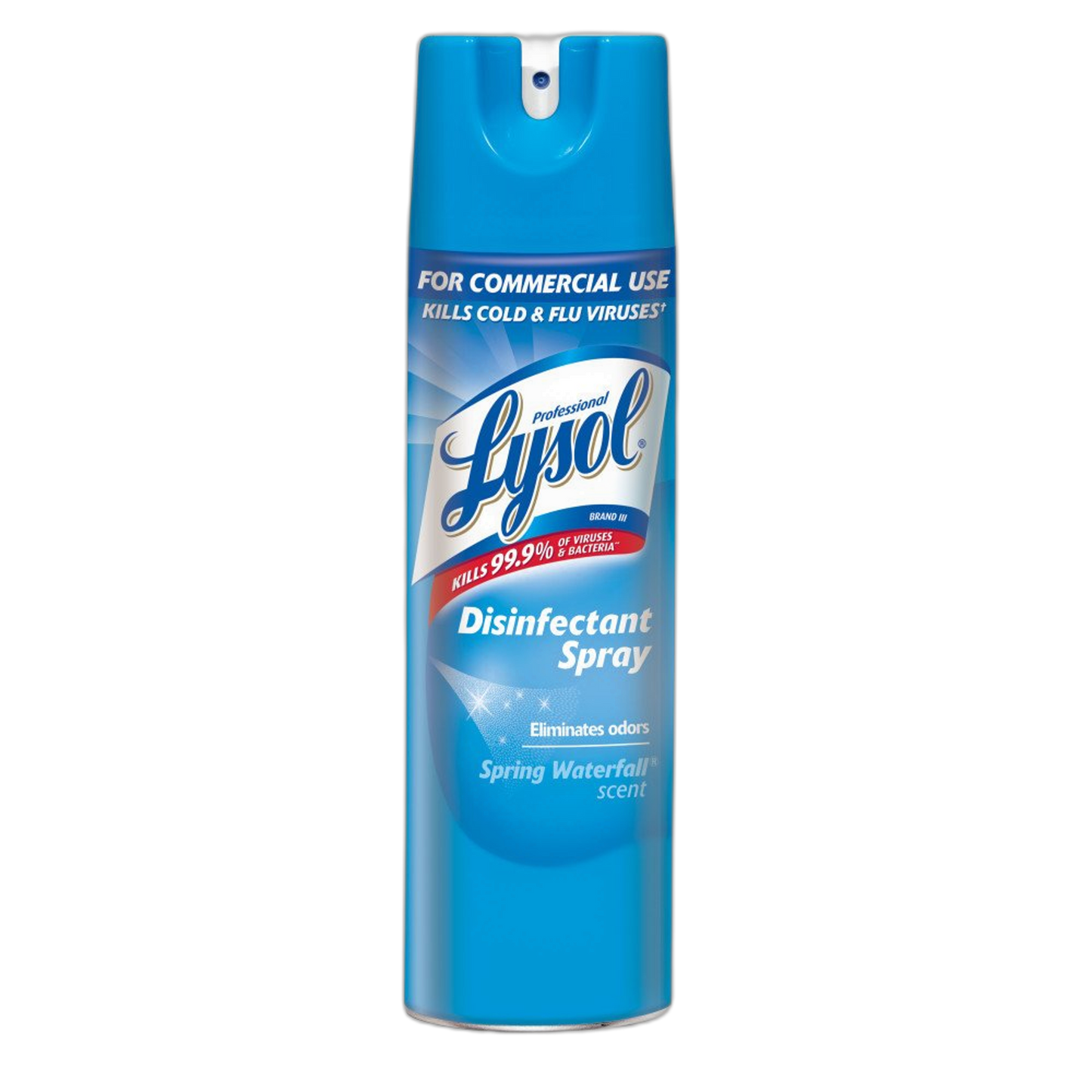 Professional Lysol Disinfectant Spray, Spring Waterfall, 228oz (12X19oz)