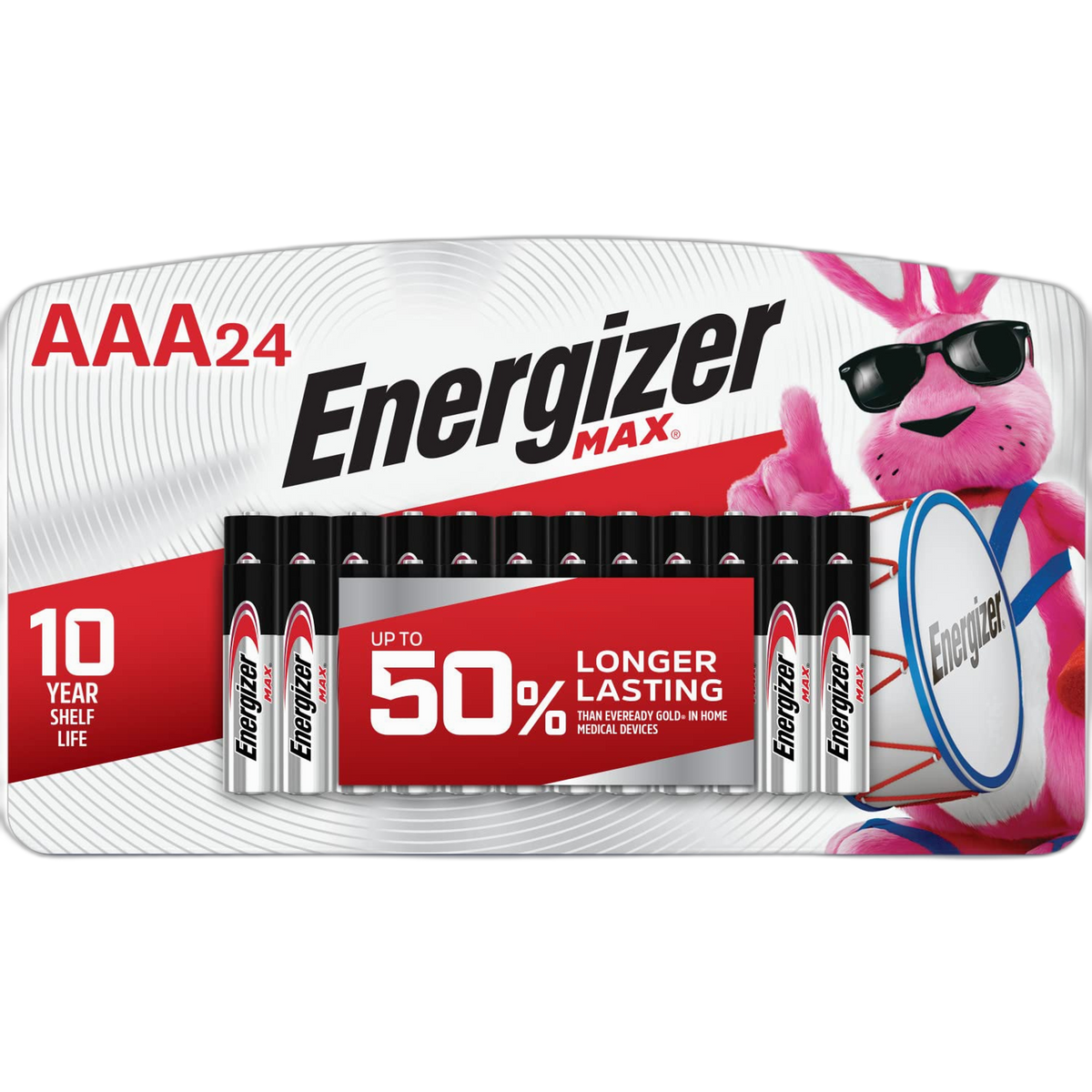 Energizer MAX AAA Batteries (24 Pack), Triple A Alkaline Batteries