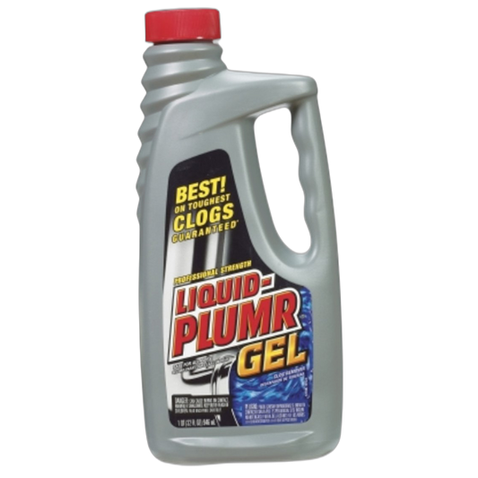 Liquid-Plumr 00243 Professional Strength Drain Opener, 32 fl oz Bottle