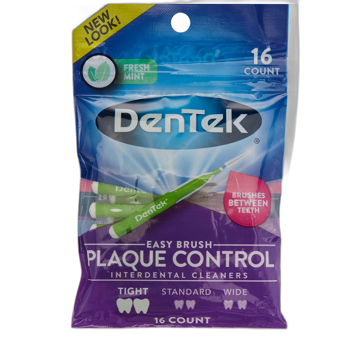DenTek Easy Brush Cleaners Extra Tight Spaces 16 Count
