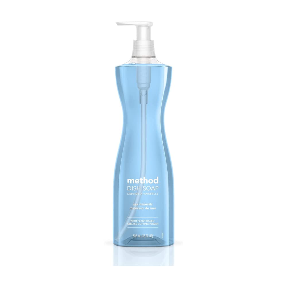 Method Dish Soap, Sea Minerals, Pump Bottle 18 Oz.