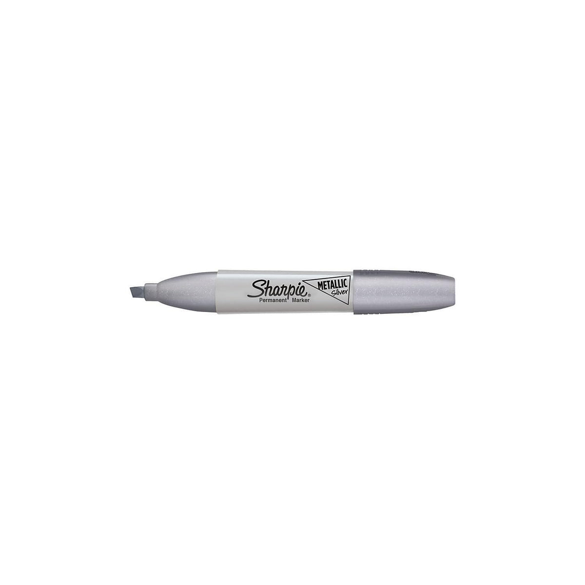 SHARPIE Tank Permanent Marker, Chisel Tip, Metallic Silv (2089638)