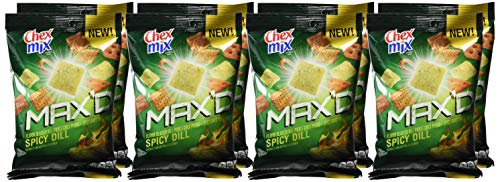 Chex Mix MAX'D Spicy Dill, 4.25 Oz (Pack of 8)