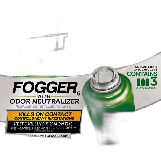 Hot Shot Indoor Fogger With Odor Neutralizer, 2-Ounce, 3 count