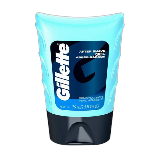 Gillette After Shave Gel Sensitive Skin 2.5 Fl Oz (Pack of 3)