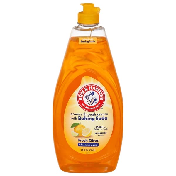 Arm & Hammer, Ultra Dish Liquid Fresh Citrus, 24 Fl Oz
