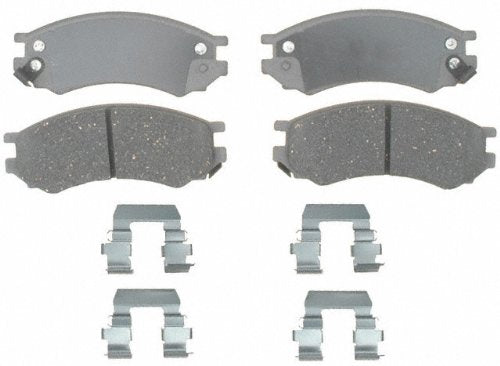 ACDelco Silver 14D507CH Ceramic Front Disc Brake Pad Set with Hardware