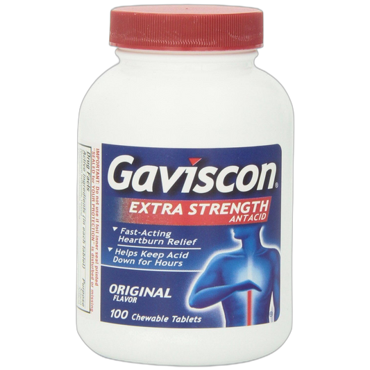 Gaviscon Esrf Tab Size 100ct