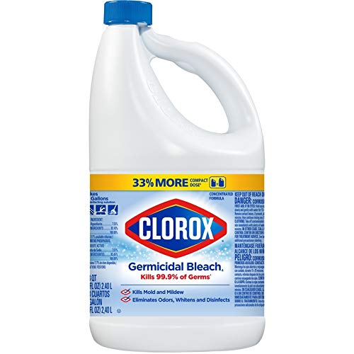 Clorox 32293 Germicidal Bleach, Concentrated, 81-oz. - Quantity 66