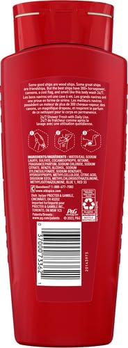Old Spice Red Collection Body Wash for Men, Captain, 16 oz