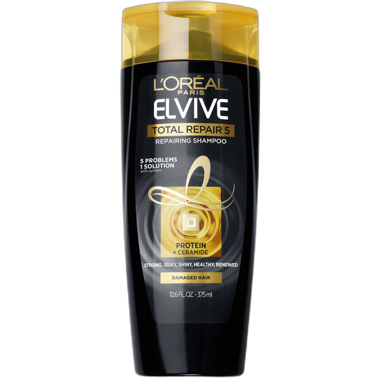 L'Oréal Paris Hair Expert Total Repair 5 Restoring Shampoo, 12.6 fl. oz. (Packaging May Vary)