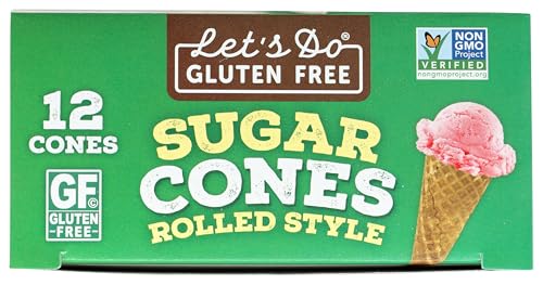 Let's Do…Gluten Free Sugar Cones Rolled Style