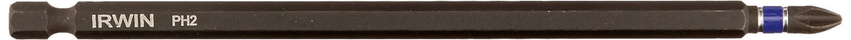 IRWIN Screwdriver Bit, Impact Rated, Phillips #2, 6-Inch (IWAF36PH2)