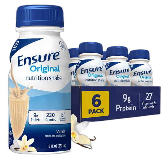 Ensure Original Vanilla Nutrition Shake | Meal Replacement Shake | 6 Pack
