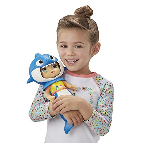 Baby Alive- Baby Shark Brunette, Multicolour (Hasbro E8595FF1)