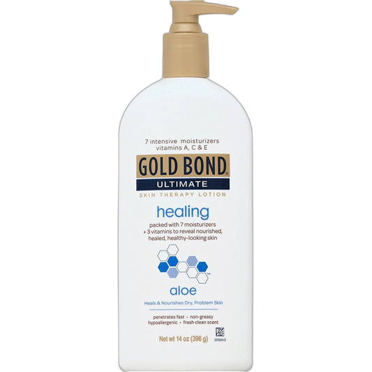 Gold Bond Ultimate Aloe Cream 14oz Pump (6 Pack)