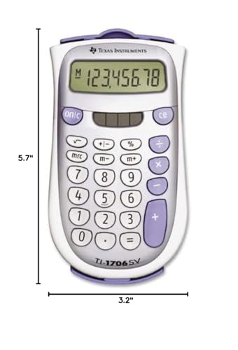 Texas Instruments TI-1706 SV Standard Function Calculator