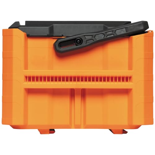 Klein Tools 54803MB MODbox Medium Deep Tool Box, Heavy Duty Organizer with Removable Tray, Water and Debris Resistant, Stackable Module