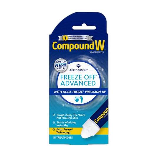 Compound W Freeze Off Advanced Wart Remover with Accu-Freeze, Multicolor, 1 Count