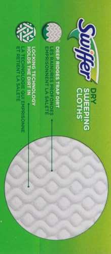 Swiffer Sweeper Dry Sweeping Pad Multi Surface Refills for Dusters Floor Mop, Gain, 16 Count (Packaging May Vary)