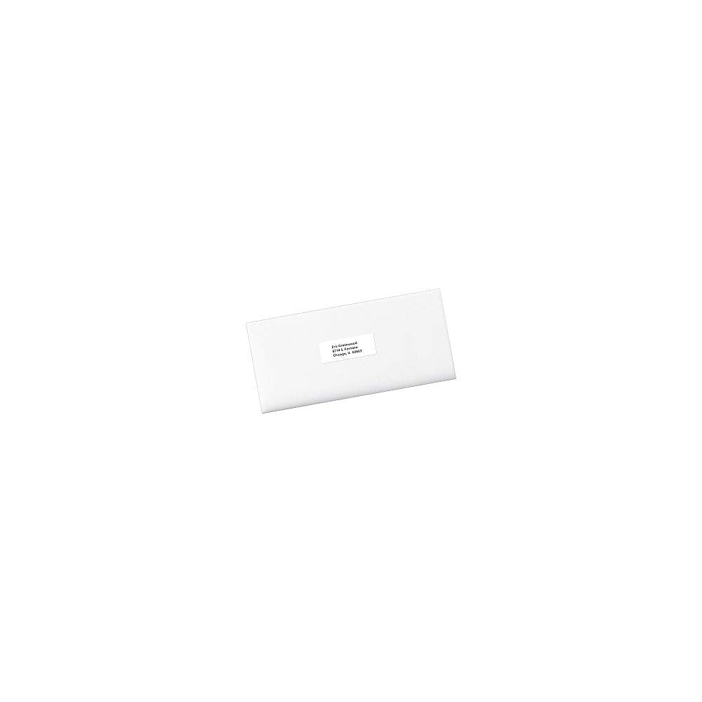 Avery EcoFriendly Recycled Address Labels, 1" x 2-5/8", White, Permanent Label Adhesive, 750 Printable Labels (48160)