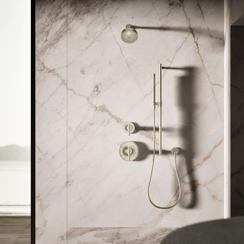 Kohler 21335-G-BV Shift®+ Round two-function handshower, 1.75 gpm, Vibrant Brushed Bronze