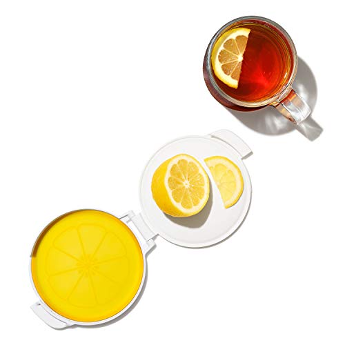 OXO Good Grips Cut & Keep Reusable Silicone Produce Saver Set - Onion and Lemon