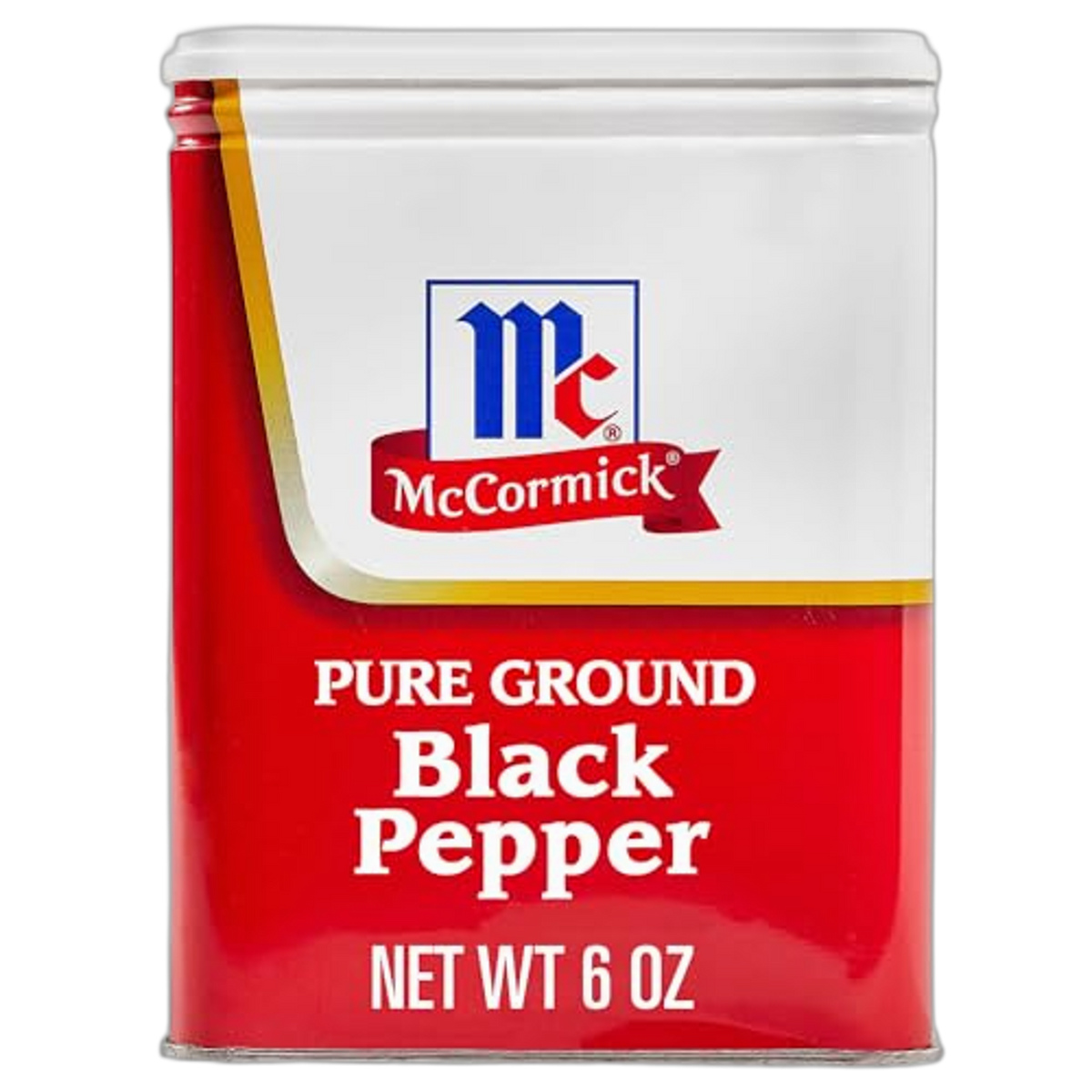 McCormick Pure Ground Black Pepper, 6 oz