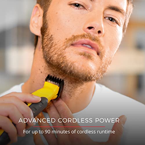 RemingtonÂ® Virtually Indestructible All-in-One Grooming Kit, Yellow, PG6856
