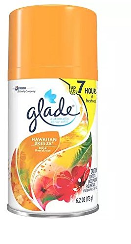 Glade Automatic Spray Refill Hawaiian Breeze 1.0 ea Pack of 6