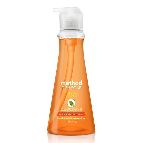 method Dish Soap Pump, Clementine 18 fl oz(Pack of 1)