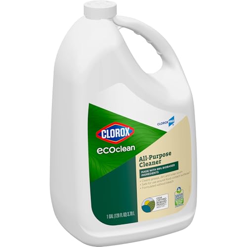 CloroxPro Clorox EcoClean All-Purpose Cleaner Refill, 128 Fluid Ounces, Pack of 4