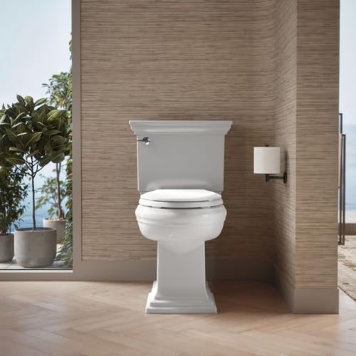 KOHLER CACHET® Nightlight Soft Close Toilet Seat Elongated, ReadyLatch®, Grip-Tight Hardware, White