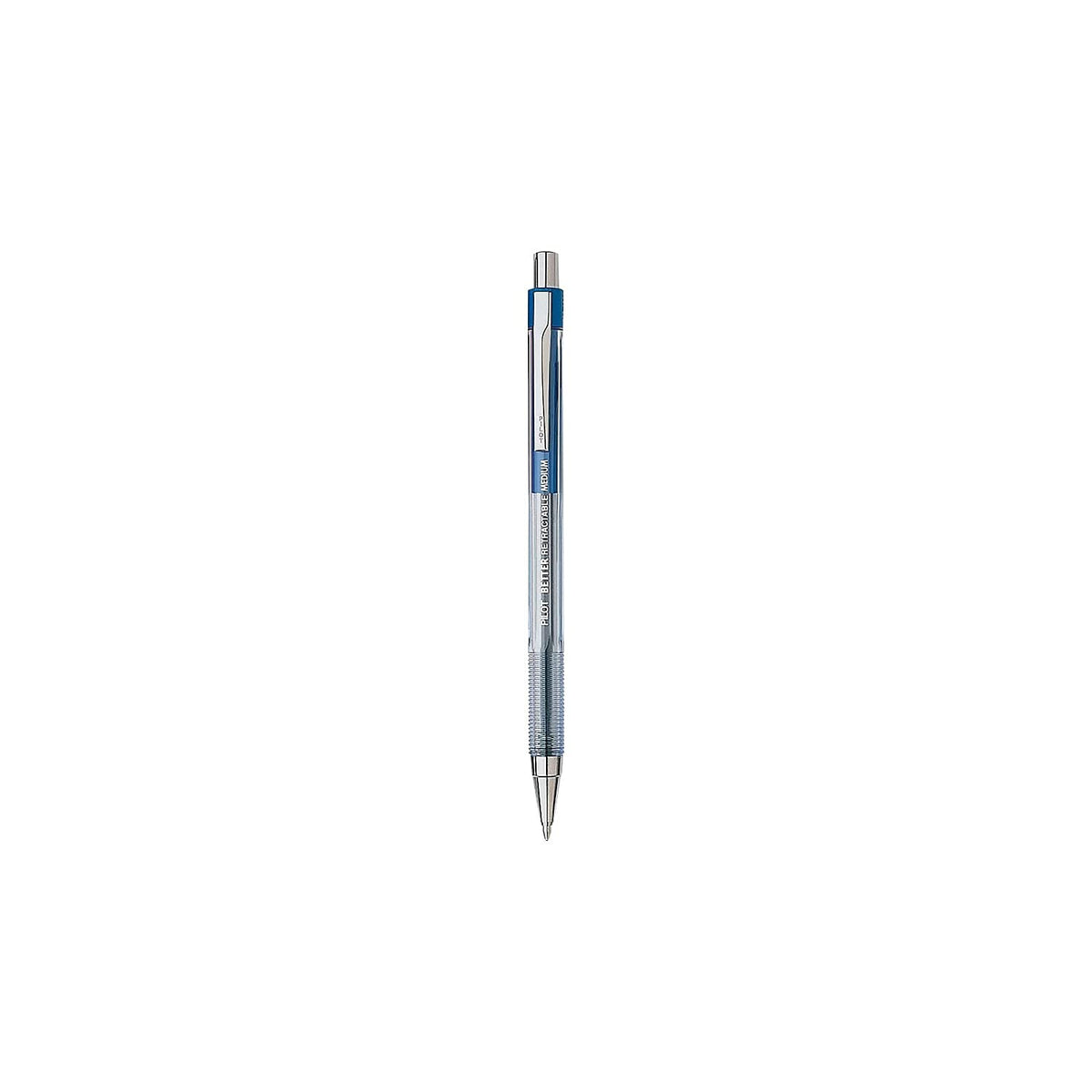 Pilot The Better Ball Point Pen Refillable & Retractable Ballpoint Pens, Medium Point, Blue Ink, 12-Pack (30006) (Packaging May Vary)