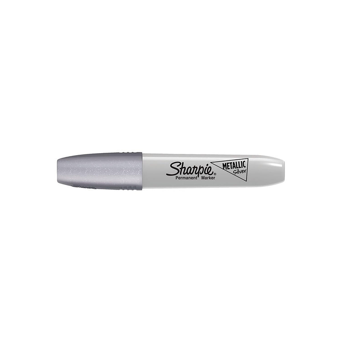 SHARPIE Tank Permanent Marker, Chisel Tip, Metallic Silv (2089638)