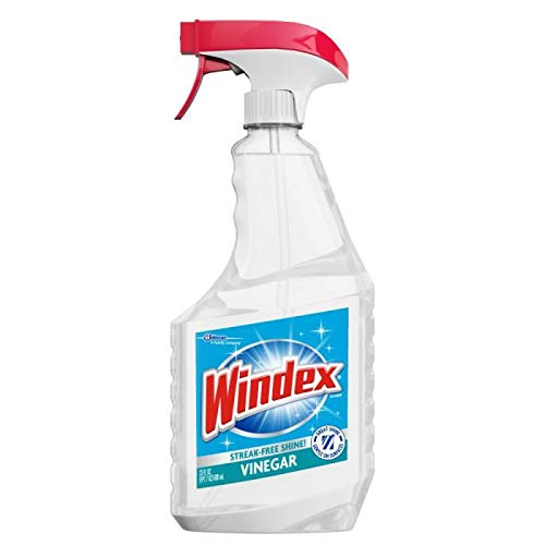 Windex Vinegar Glass Cleaner 23 Ounces (Set of 5) Made in USA