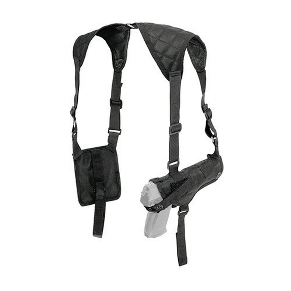Crosman CSHB Adjustable Ambidextrous Shoulder Holster, Black